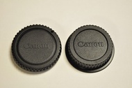 Canon EOS EF EF-S Camera Body and Rear len cap 機身蓋鏡頭底蓋