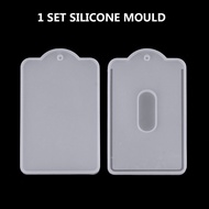 [Ready stock]DIY Resin Card Holder MRT Card Access Card Silicone Mould滴胶卡片硅胶模