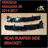 PERODUA AXIA,AXIA SE 2014-2017 REAR BUMPER SIDE BRACKET ( BELAKANG BUMPER BRACKET )