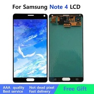 Super Test AMOLED Note 4 Lcds For Samsung Galaxy Note 4 Note4 N910 N910c N910a N910f LCD Display