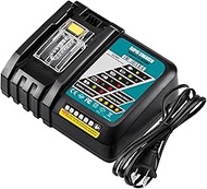 SKYON DC18RC 18V 6.5A Rapid Charger Replacement for 18V DC18RC DC18RD Fast Charger Compatible with M