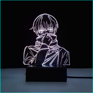 Lampu Tidur Led Akrilik Anime Jujutsu Kaisen Toge Inumaki