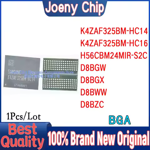 (1piece)100% New D8BGW D8BGX D8BWW D8BZC K4ZAF325BM-HC14 K4ZAF325BM-HC16 H56CBM24MIR-S2C K4ZAF325BM 