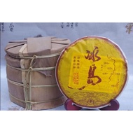 PuerTea普洱熟茶2018年冰岛饼茶 357克，普洱茶熟茶。