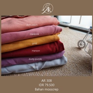 Bergo hoodie crepe Material Code AR 308 by