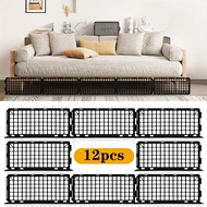 12pcs Under Sofa Sofa Sofa Blocker, Sofa Blocker, Can Be Used Under Sofa Bed, Detachable Combined Pr