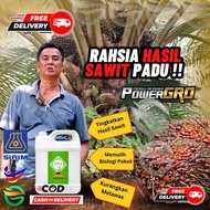 ✅ FREE POS SELURUH MALAYSIA ✅ Baja Sawit PowerGro Microb PG 4 Litre -Baja Foliar Semburan 100% Organik Sawit- Buah Padu