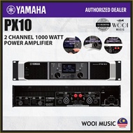 Yamaha PX10 2 Channel 1000 Watt Power Amplifier with EQ, Crossover, Filters, Delay and Limiter Funct