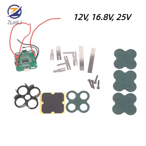 For 12/16.8/25V Lithium Battery Electric Screwdriver Rechargeable Cordless Electric Drill Large Capa