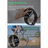 SYPS Ready 116 Plus Smart Watch Heart Rate Monitor Blood Pressure Waterproof Smartwatch
