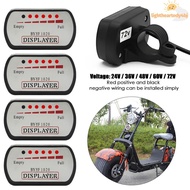ILIGHTHEARTEDY4 Battery Capacity Indicator  Scooter E-Bike 36V48V60V72V Battery Indicator