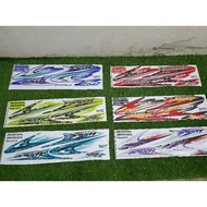 WAVE125 WAVE125R BODY COVER SET STICKER RED SILIVER BLUE WHITE  GREEN BLACK