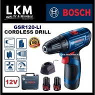 BOSCH GSR120-LI (GEN 2) PROFESSIONAL CORDLESS DRILL / DRIVER (GSR120LI)