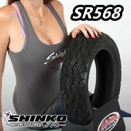 SHINKO TIRE TYRES TAYAR SR568 SCOOTER Tyres Series 110/80-14 140/70-14 160/60-14 150/70-13 160/60-15