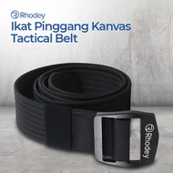 Rhodey Buckle Belt Men Canvas Tactical Belt 1.2m