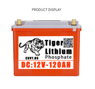 Bình Pin lithium 12V - 120Ah Chống thấm nước Mẫu Mới 2023