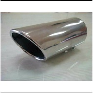 Slanted Muffler Car Exhaust Tail Muffler Exhaust Muffler Tip Exhaust Tip