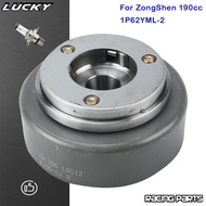 ZS190cc Motorcycles Overrunning Clutch Magneto Rotor Flywheel For ZongShen Z190 W190 1P62YML-2 Elect