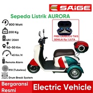 Saige Sepeda Listrik AURORA Electric Bike Aurora Series