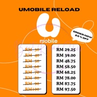 2.5% OFF Umobile Topup / Umobile Postpaid Bill Payment Fast Reload