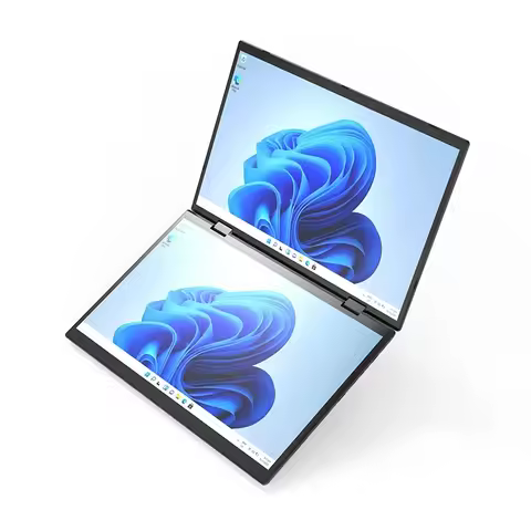 Topton L14 Dual Screen 360° YOGA Laptop 12th Gen Intel N95 2*14 Inch 2.5K Touch IPS Windows 11 Table