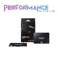 SAMSUNG SSD 870 EVO SATA III 2.5 inch 250GB/500GB/1TB/2TB/4TB (5 YEARS WARRANTY BY ETERNAL ASIA DISTRIBUTION PTE LTD)