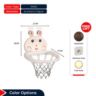 Basketball Hoop Shooting Frame Kids Sport Aim Game Education Children Ball Lamp Toy Indoor Jaring Bo
