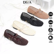 Sandals Transparent Mesh Ballet Flatshoes JM-10