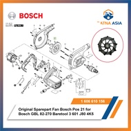 Original Spare Part Fan Bosch Pos 21 for Bosch GBL 82-270 Baretool 3601J804K5
