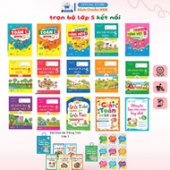 TRI Daily Workbooks, Weekly Exercises, Math Tests - Vietnamese Grade 5, Knowledge Connection - Optio