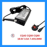 Power Adapter Charger  CQ42 CQ50 CQ60 18.5V 3.5A 7.4x5.0mm