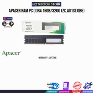APACER RAM PC DDR4 16GB/3200 (ZC.A01ST.0B6)/ประกัน LT