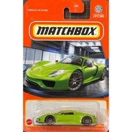 Mattel matchbox PORSCHE 918 SPYDER Supercar Sports Car