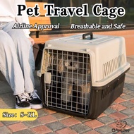 Pet Travel Carrier Cage for cat dog xxl Portable Airline Approved Cage