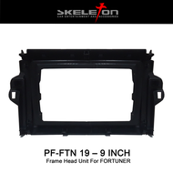 Frame Head Unit 9 Inch Mobil Fortuner 2019 Frame Android Skeleton