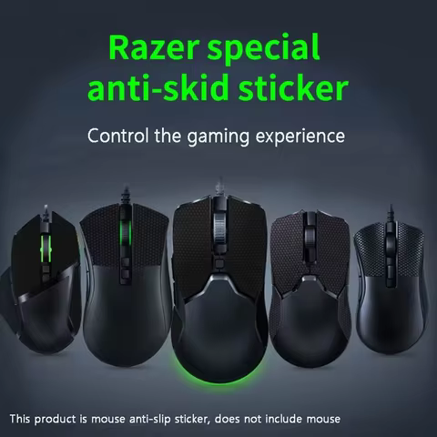 Mouse Grip Tape for Razer Viper V3 Pro/V2 Pro/Deathadder V3/V3 Pro/Basilisk V3 Pro/Viper Ultimate An