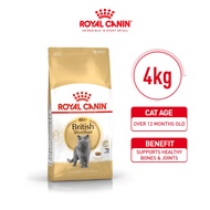 Royal Canin British Shorthair Adult (4kg) Dry Cat Food Makanan Kucing – Feline Breed Nutrition