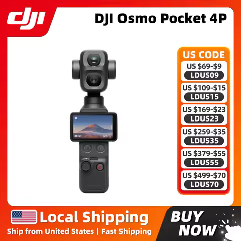 DJI Osmo Pocket 4P Dual-Lens Cinematic Pocket Gimbal Camera New Arrival Pre-order