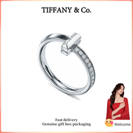 (New) Womens Fashion rings s925 sterling silver T Series T1 Diamond Ring Valentines Day holiday gift