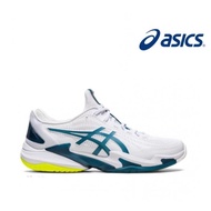 Asics Novak Court Tennis Shoes FF 3" White Blue/