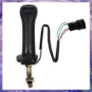 (Y W Z H)1 Piece 3 Buttons Excavator Joystick Assy Handle Gears Replacement Parts Accessories for  D