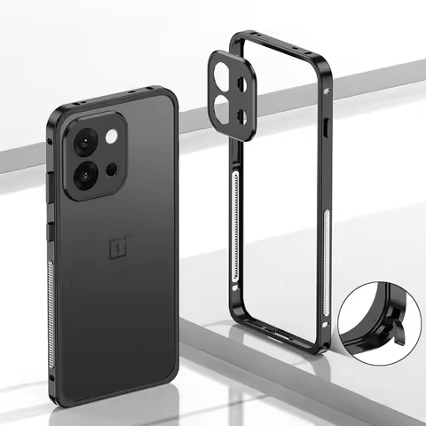 Aluminum Alloy Frame Bumper Phone Case For Oneplus 13R 1+ 13 Metal Lens Heat Dissipation Shockproof 