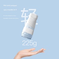 Ultra light Six fold Umbrella Mini Black Rubber Sunscreen Umbrella Portable Sun Umbrella Sunny Umbre