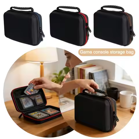 Portable EVA Carrying Case Shockproof Hard Case Storage Bag Waterproof Handbag for 3DS/3DS XL/Ninten