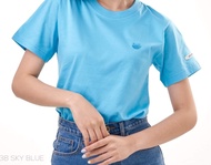 เสื้อแตงโมSui-ka สีฟ้าอ่อน(no.38) เสื้อแตงโมแท้100% เสื้อยืดแตงโม สินค้าขายดี