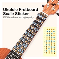 Ukulele Sticker Fretboard Scale Sticker Fingerboard Note Label Fret Stickers