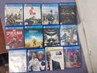 PS4 Games Bundle - Assassin's Creed, Spider-Man, NBA 2K18, Hitman & More