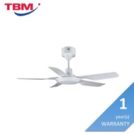 Deka DX BABY MATT WHITE Ceiling Fan 42" 5 Blades DC Motor Matt White