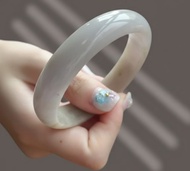 紫羅蘭翡翠手鐲 | 19圍 | 天然緬甸玉翡翠A貨 | 送禮