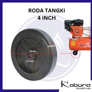 4 Inch Compressor Wheel Air Compressor Tank Tank Wheel Rubber Compressor Wheel Air Compressor 1/4 hp